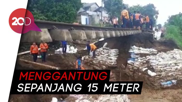 Jalur KA Sukabumi-Bogor Longsor, Perjalanan Dibatalkan