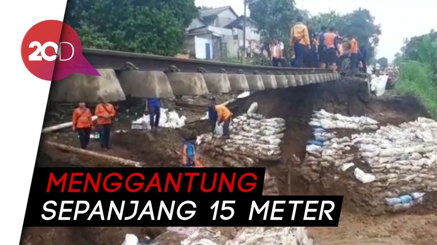 Jalur KA Sukabumi-Bogor Longsor, Perjalanan Dibatalkan