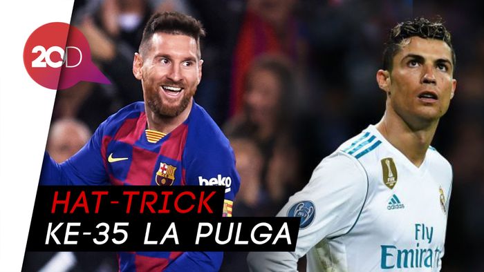 Hat-trick Lagi, Messi Kini Lampaui Rekor Ronaldo