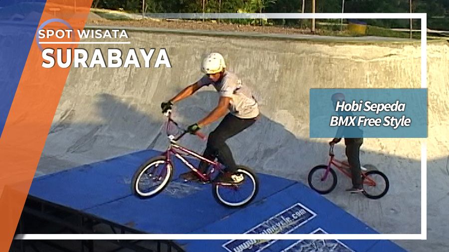 Hobi Sepeda BMX Free Style, Surabaya