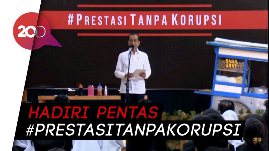Alasan Jokowi Peringati Hari Antikorupsi di SMK 57, Bukan di KPK