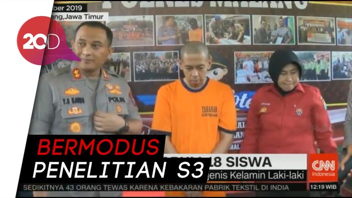 Bejat! Guru BK Cabuli 18 Siswa Pria di Malang