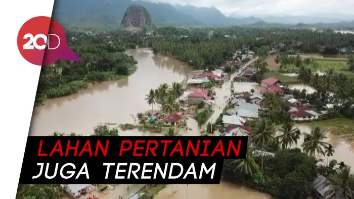 Ratusan Rumah di Sumatera Barat Terendam Banjir 