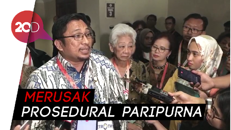 Sidang Gugatan UU KPK, Pengesahan UU Tak Sesuai Kuorum