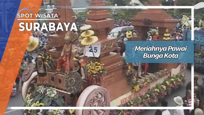 Meriahnya Pawai Bunga Kota Surabaya, Surabaya