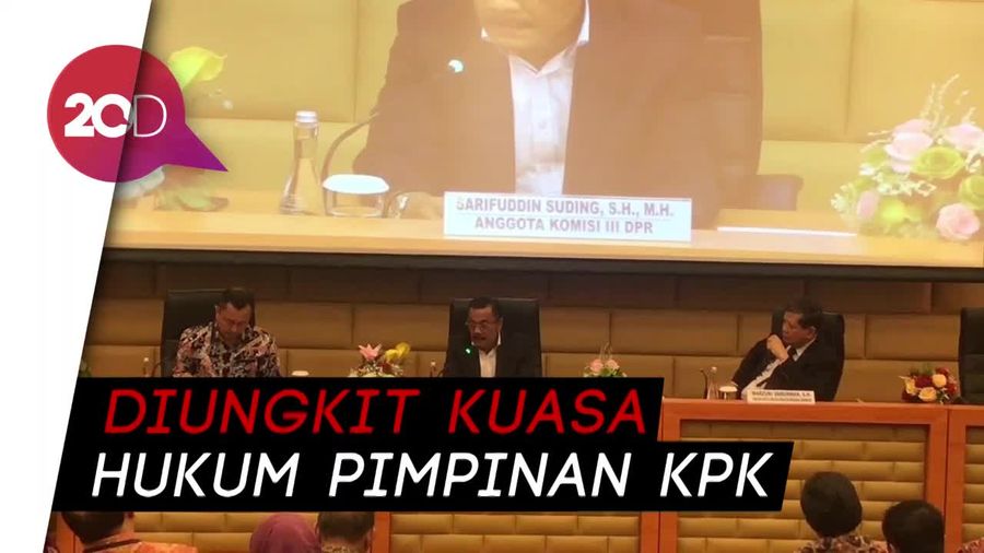 Kata Komisi III soal Pengesahan UU KPK Baru Dituding Tak Kuorum