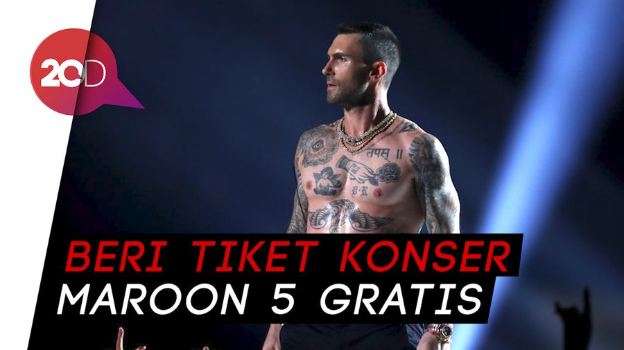 Adam Levine Nyamar Jadi Tukang Parkir, Ada yang Kenal?