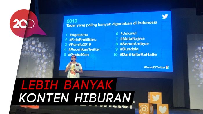 #AgnezMo Jadi Tagar Paling Rame di Twitter Indonesia Tahun 2019