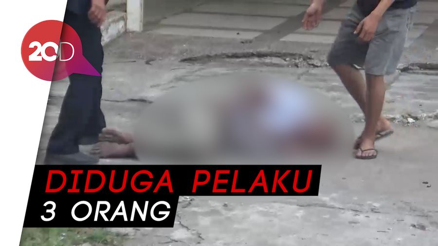 Detik-detik Petugas Ronda Terkapar di Jalan dengan Luka Tikam