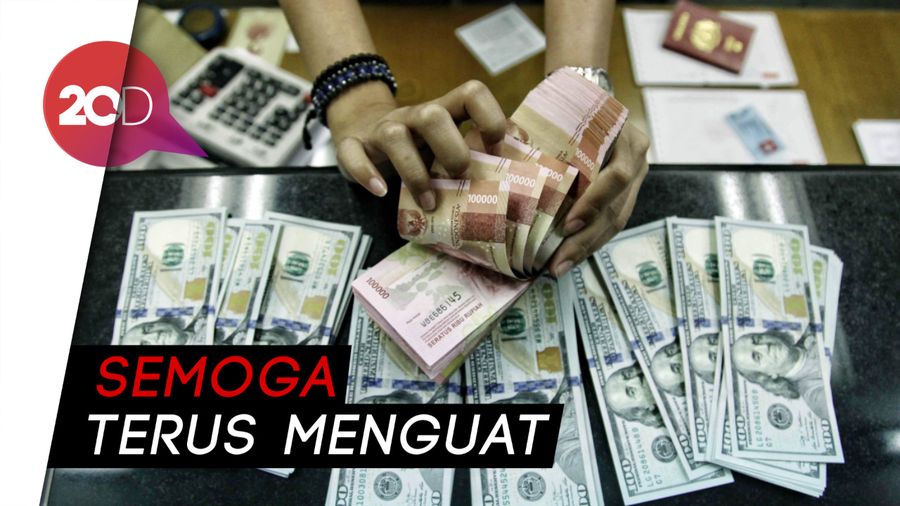 Mantap! Rupiah Merangkak Menguat Rp 13.990/Dolar AS