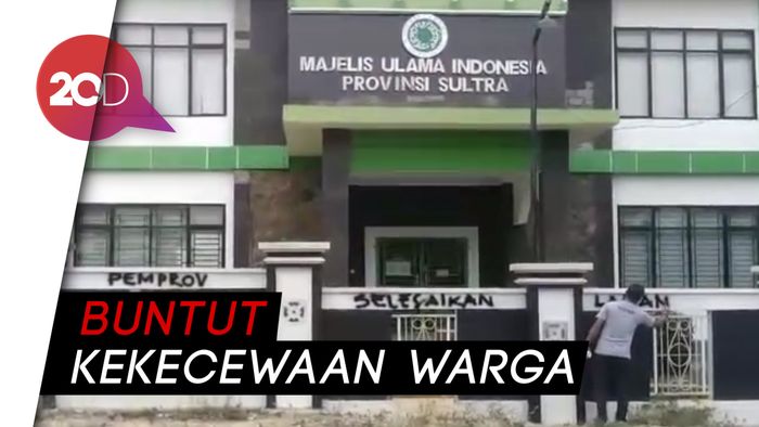 Warga Segel Kantor MUI di Kendari, Kenapa?