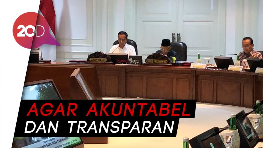 Jokowi Minta Warga Ikut Pelototi Dana Desa