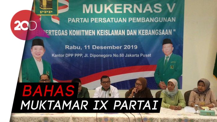 Mukernas PPP Akan Digelar Pada 14-16 Desember