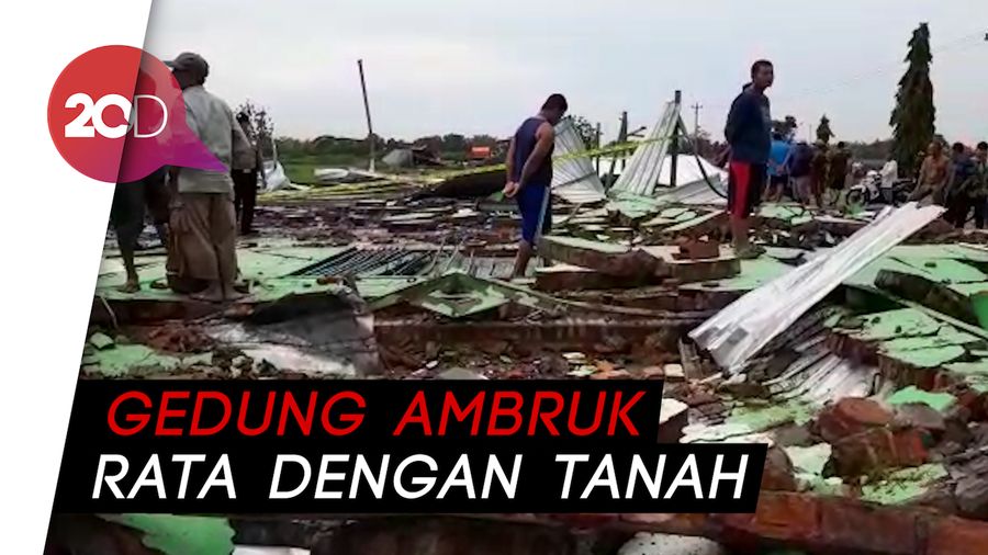 Puting Beliung Terjang Boyolali, 1 Orang Tewas Tertimpa Gedung Ambruk