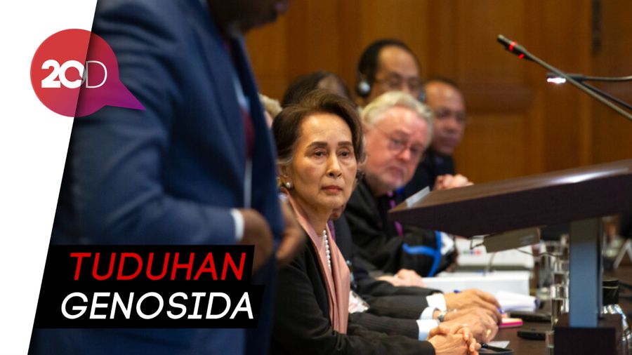 Aung San Suu Kyi Jalani Sidang di Mahkamah Internasional