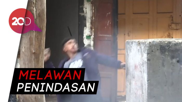 Warga Palestina Protes Israel Menduduki Wilayah Hebron