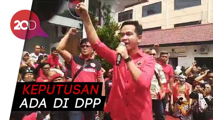 Gibran Daftar Berbaju PDIP, Dinyatakan Sah Jadi Bakal Cawalkot Solo