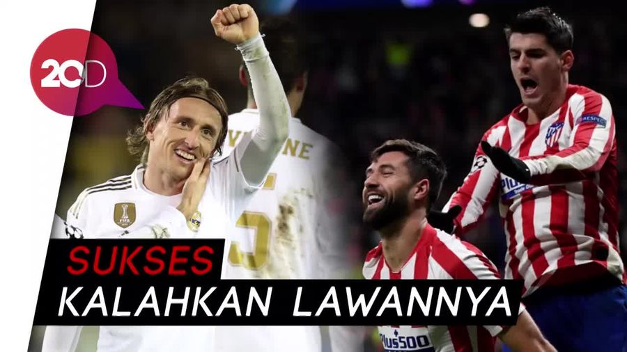 Menang Meyakinkan, Duo Madrid Tembus Babak 16 Besar