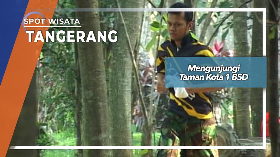 Mengunjungi Taman Kota 1 BSD, Tangerang