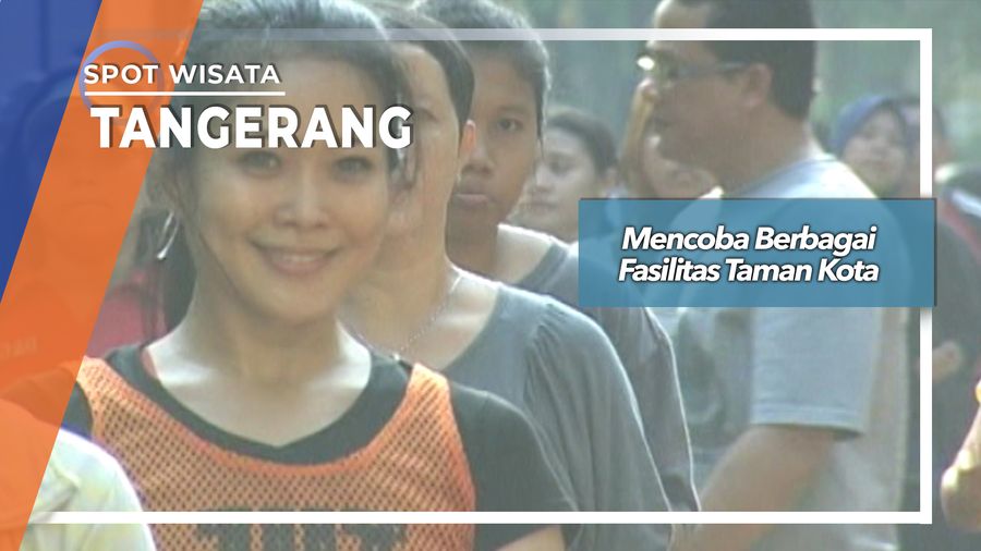 Mencoba Berbagai Fasilitas Taman Kota 1 BSD, Tangerang