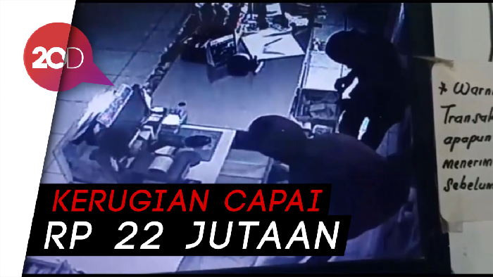 Pembobol Minimarket Terekam CCTV, Coklat Hingga Pakaian Dalam Raib