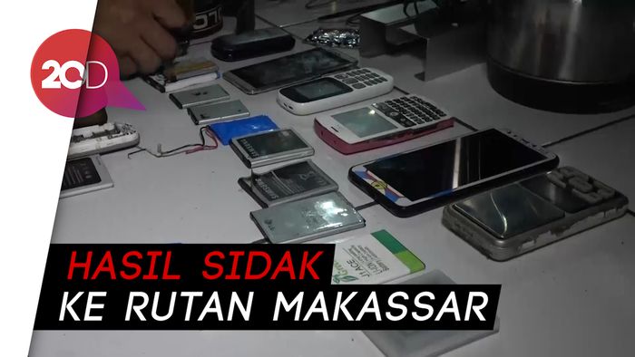 Dari HP hingga Alat Isap Narkoba Ditemukan di Rutan Makassar