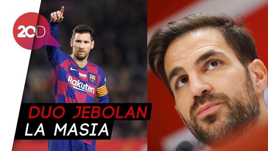 Fabregas Kenang Hari Pertama Messi di La Masia