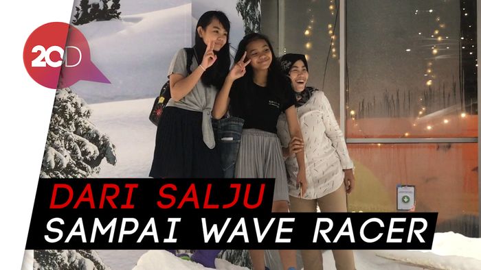 Jelang HUT Transmedia, Pengunjung Seru-seruan Main di Trans Studio Cibubur