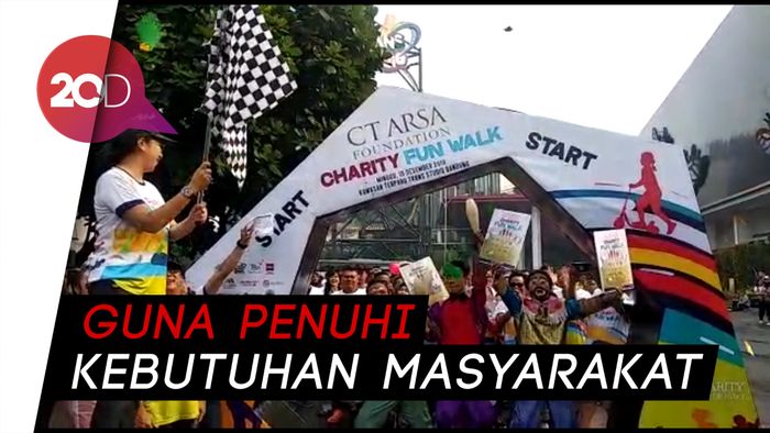Video Charity Fun Walk CT Arsa di Bandung