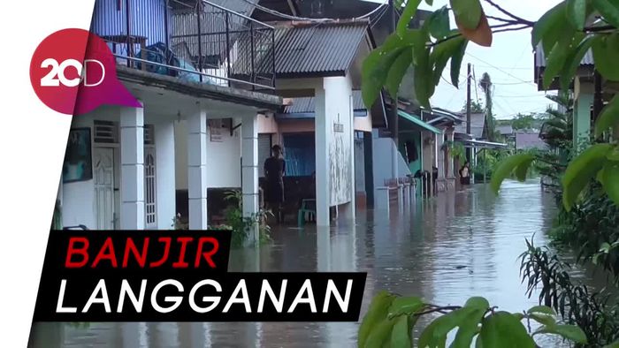 Ratusan Rumah di Pangkalpinang Terendam Banjir
