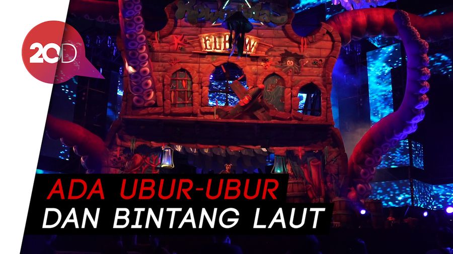Konsep Party ala Elrow Rowmudas di DWP 2019 yang Penuh Kejutan