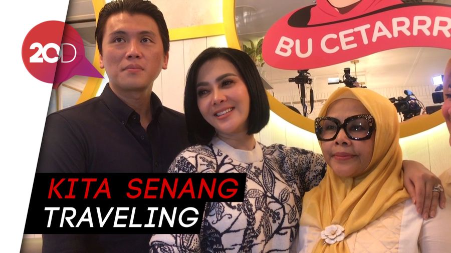Syahrini Boyong Keluarga Liburan Akhir Tahun ke Luar Negeri