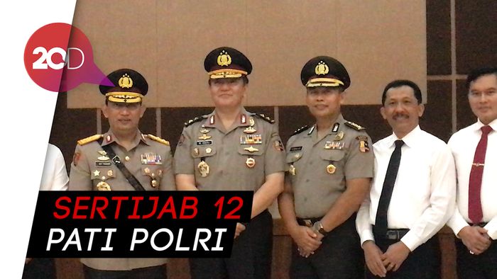 Momen Kapolri Lantik Irjen Listyo Sigit Jadi Kabareskrim