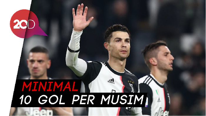 Rekor Ronaldo yang Belum Pernah Dicapai Messi