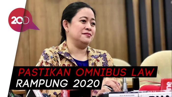 Puan Rapat Bareng Sri Mulyani Bahas RUU Prolegnas 2020