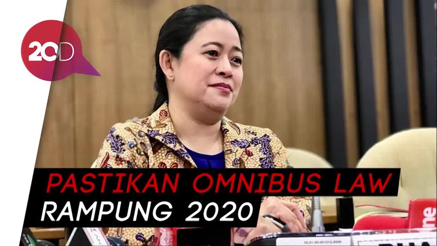 Puan Rapat Bareng Sri Mulyani Bahas RUU Prolegnas 2020