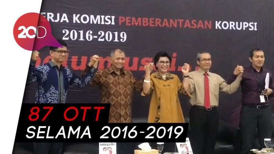 4 Tahun Terakhir, KPK Ciduk 327 Tersangka Korupsi Lewat 87 OTT