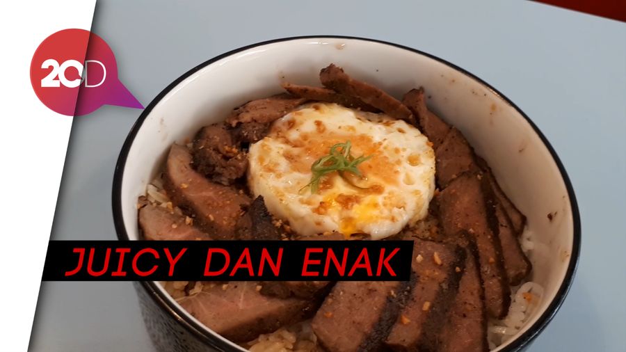 Burger dan Rice Bowl Daging ala Salty Boys