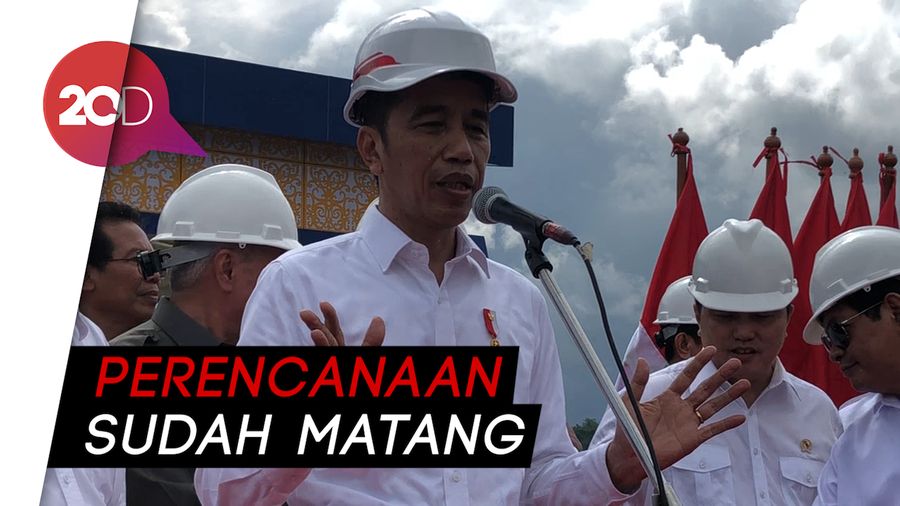 Jokowi Sudah Hitung-hitung Listrik dan Air di Ibu Kota Baru