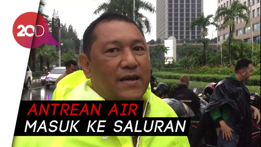 Kadis SDA Akan Tambah Saluran Air di Lokasi Banjir Senayan