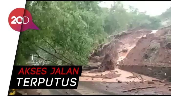 Ngeri! Begini Penampakan Longsor di Ciwidey Bandung