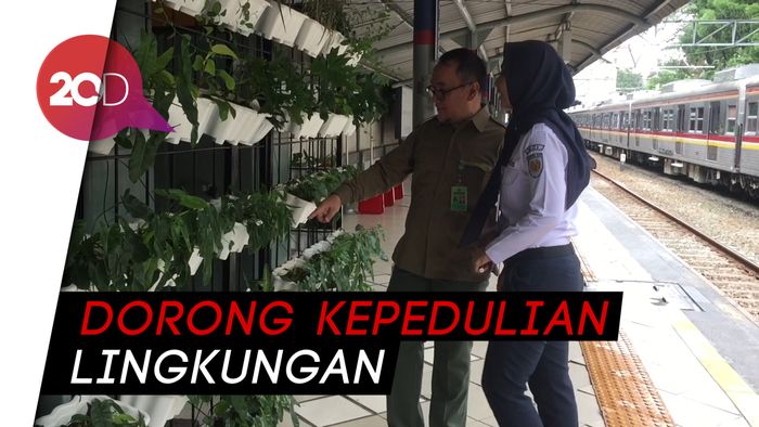 PT KCI Bareng KLHK Resmikan Tiga Stasiun Ramah Lingkungan