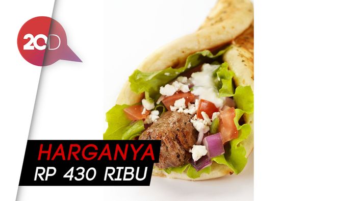 Pernah Coba Shawarma Bertabur Emas?