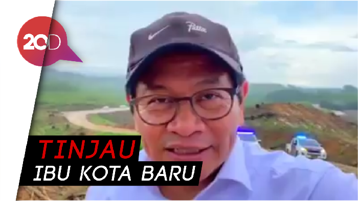 Pramono Nge-vlog Bareng Menteri di Bukit Berlumpur Ibu Kota Baru  