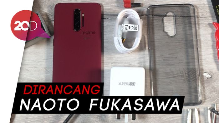 Penampakan Realme X2 Pro Master Edition Bertekstur Batu Bata