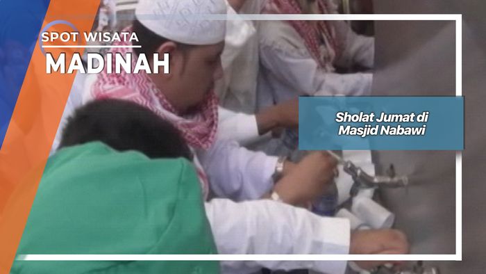 Sholat Jumat di Masjid Nabawi, Madinah