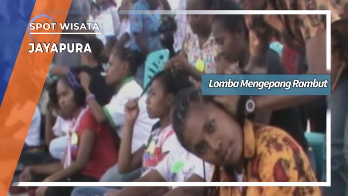 Lomba Mengepang Rambut, Jayapura