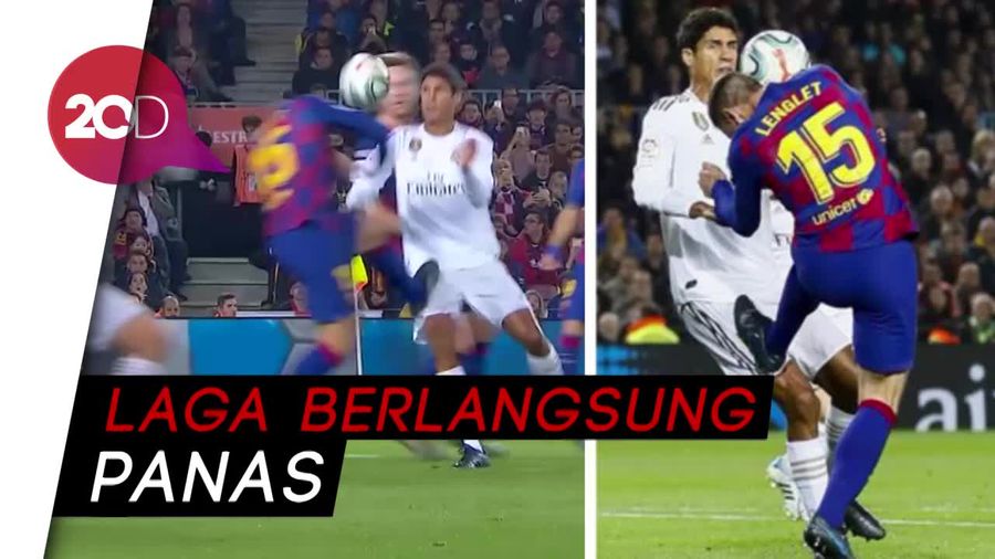 Menarik di El Clasico: Celana Messi Melorot, Terjangan Lenglet