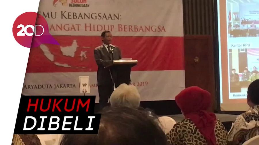 Keluh Mahfud soal Hukum di Indonesia: Pasal Dibuat karena Pesanan