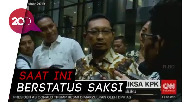 KPK Periksa Wakil Gubernur Maluku